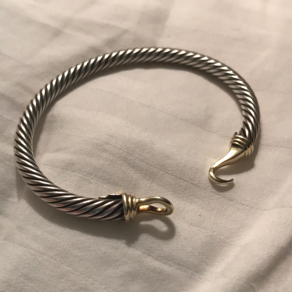 Authentic David Yurman cable clasp bracelet